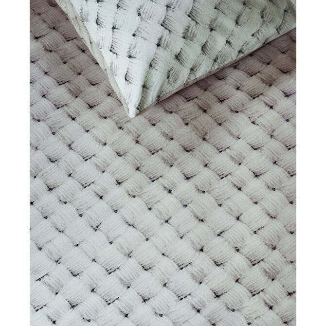 Rivièra Maison Dekbedovertrek Woven Wool Naturel 240x200/220 cm