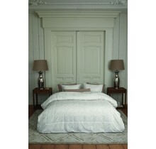 Rivièra Maison Dekbedovertrek Ornaments Zand 140x200/220 cm