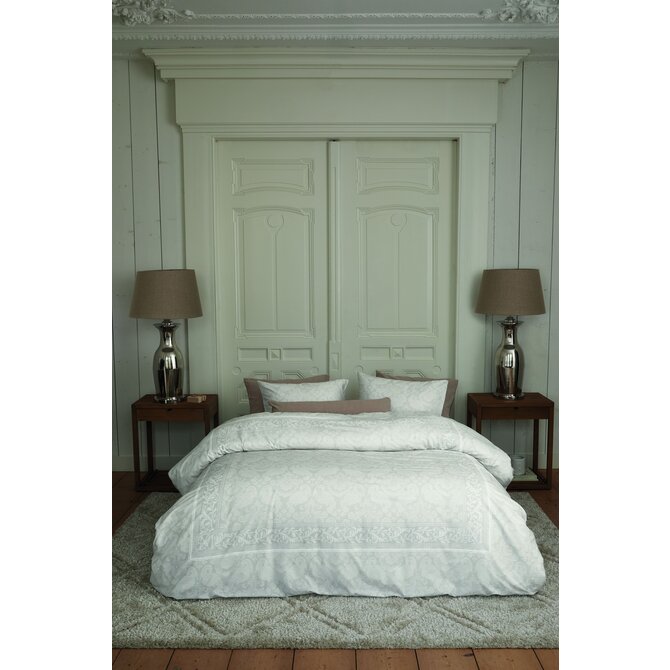 Rivièra Maison Dekbedovertrek Ornaments Zand 240x200/220 cm