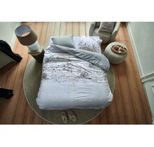 Rivièra Maison Dekbedovertrek Bernice Naturel 260x200/220 cm