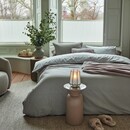 Rivièra Maison Rivièra Maison Dekbedovertrek Emery Taupe 240x200/220 cm