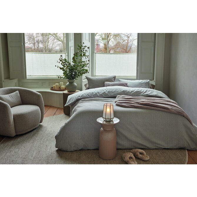 Rivièra Maison Kussensloop Emery Taupe 60x70 cm