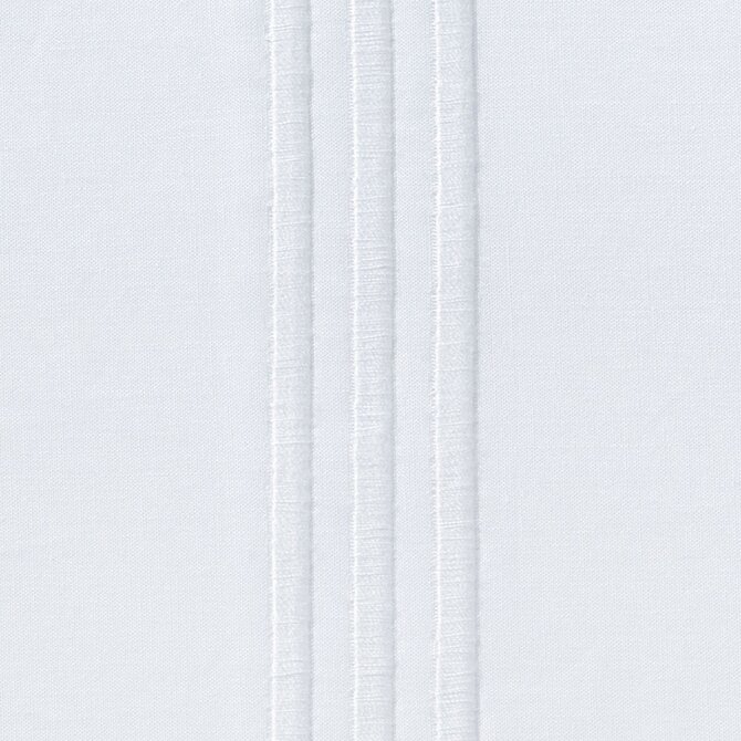 Dommelin Dekbedovertrek Cortina Percal 200TC Wit-Wit 240x200/220 cm