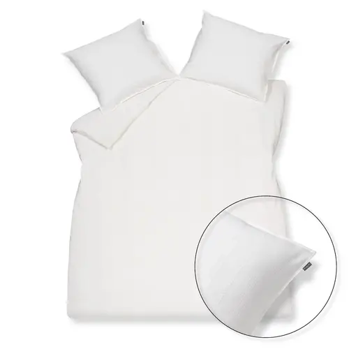 Vandyck Vandyck Pure 24 Seerzuck. Dekbedovertrek Offwhite Lits-jumeaux (240x200/220) afbeelding