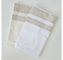 Dommelin Dekbedovertrek Prestige Percal 200tc Ecru 240x200/220