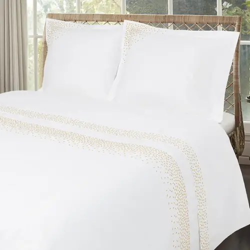 Dommelin Dommelin Dekbedovertrek Chicco Percal 200tc Goud 200x200/220 afbeelding