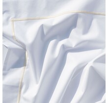 Dommelin Dekbedovertrek Cortina Percal 200TC Wit-Ecru 240x200/220 cm