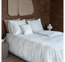 Dommelin Dekbedovertrek Liva Percal 200TC Wit 240x200/220 cm