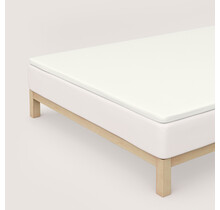 Schlafgut Pure Jersey Topper Hoeslaken M - 120x200 - 130x220 181 Off-White