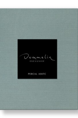 Dommelin Topper Hoeslaken Uni Percal 400TC 747 Jade 200x210/9