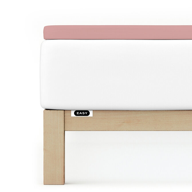 Schlafgut EASY Jersey Elasthan Topper Hoeslaken L - 140x200 - 160x220 154 Purple Mid