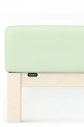 Schlafgut EASY Jersey Elasthan Hoeslaken L - 140x200 - 160x220 643 Green Light