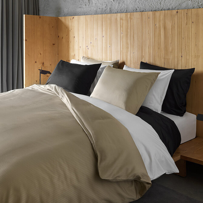 Dommelin Dekbedovertrek Pico Satijn 400TC Zwart 240x200/220 cm