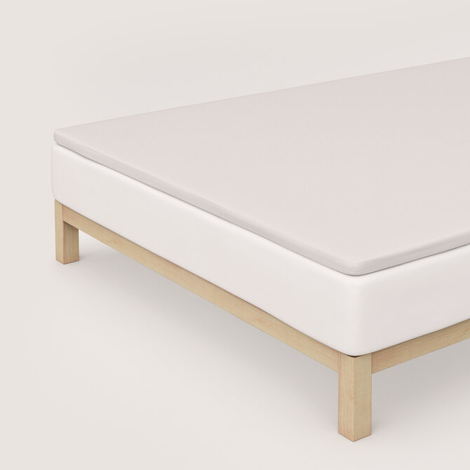 Schlafgut Pure Jersey Topper Hoeslaken S - 90x190 - 100x220 744 Sand Light