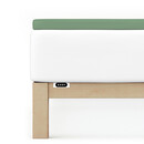 Schlafgut Schlafgut EASY Jersey Elasthan Topper Hoeslaken XL - 180x200 - 200x220 665 Green Mid