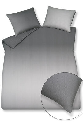 Vandyck Home Milano Dekbedovertrek 1-persoons (140x200/220) off black