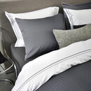 Vandyck Vandyck Home Milano Dekbedovertrek 1-persoons (140x200/220) off black