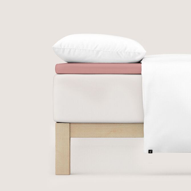 Schlafgut Pure Jersey Topper Hoeslaken M - 120x200 - 130x220 154 Purple Mid