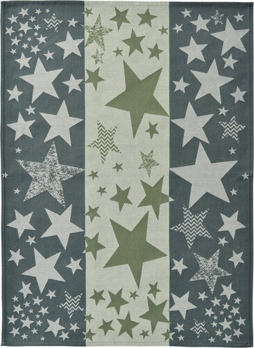 Sander Sander theedoek Frosty 50x70cm Moss afbeelding