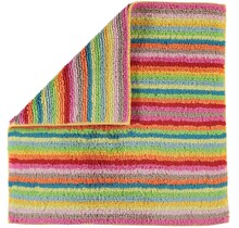 Cawö badmat 7008 keerbaar gestreept multi  60x60