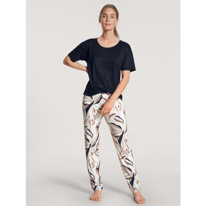 Calida Dames pyjamabroek lang 29894 Star White (36/38) XS