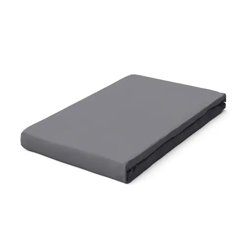 Schlafgut Schlafgut Pure Jersey Boxspring Hoeslaken M - 120x200 - 130x220 128 Grey Mid afbeelding