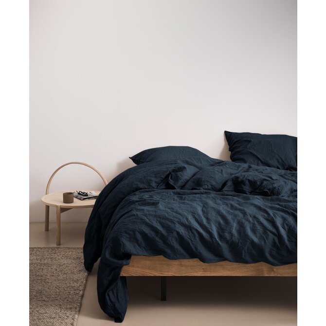 Marc O' Polo dekbedovertrek Valka indigo-blue 140x200/220 Marc O' Polo dekbedovertrek Valka indigo-blue 140x200/220