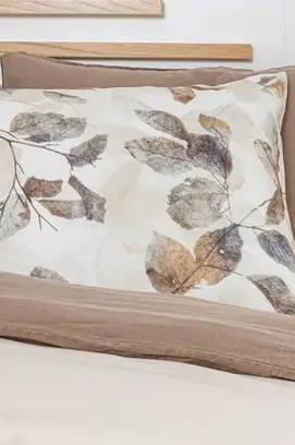 Dommelin Dekbedovertrek Fall Satijn 400TC Nootmuskaat 140x200/220 cm