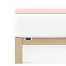 Schlafgut Schlafgut EASY Jersey Elasthan Topper Hoeslaken XL - 180x200 - 200x220 334 Purple Light