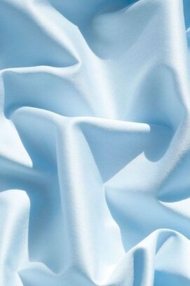 Dommelin Hoeslaken Uni Satijn 300TC 529 Lichtblauw 200x200/30