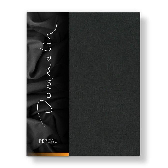 Dommelin Hoeslaken Uni Percal 200TC 585 Donkergrijs 160x200/30