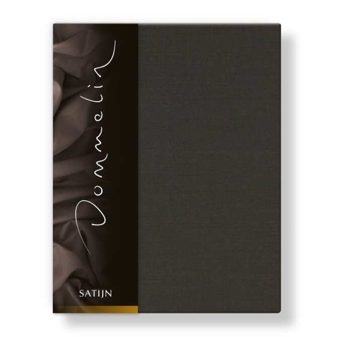 Dommelin Hoeslaken Uni Satijn 300TC 508 Leem 120x200/30