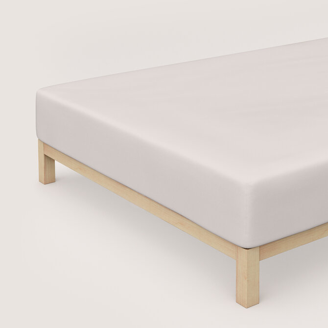 Schlafgut Pure Jersey Boxspring Hoeslaken L - 140x200 - 160x220 744 Sand Light