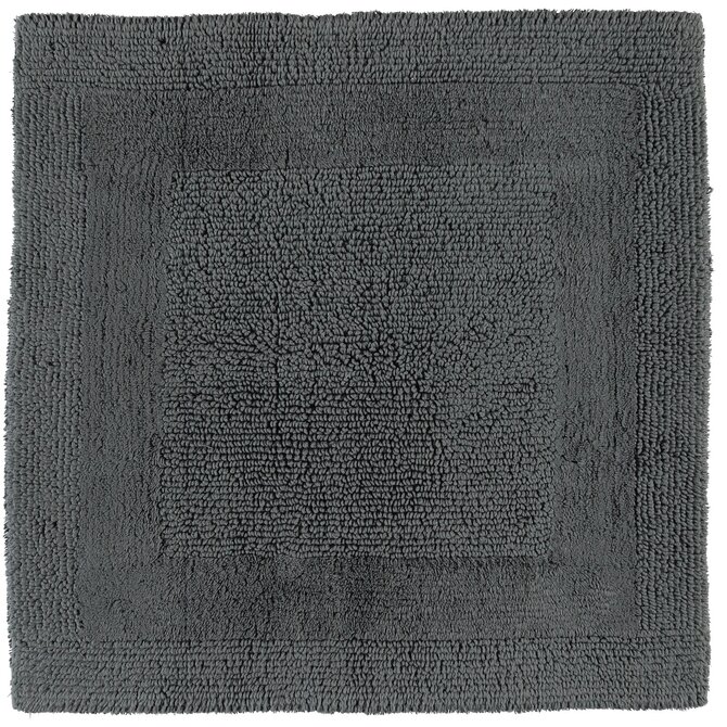 Cawo Badmat Luxus 1000 Keerbare Badmat Antraciet 60x60 Cawo Badmat Luxus 1000 Keerbare Badmat Antraciet 60x60