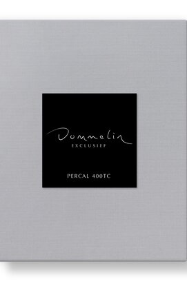 Dommelin Hoeslaken Uni Percal 400TC 725 Parel 160x210/30