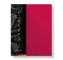 Dommelin Hoeslaken Uni Percal 200TC 579 Cherry 120x200/30