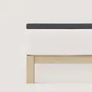 Schlafgut Schlafgut Pure Split-Topper Hoeslaken XL - 180x200 - 200x220 556 Grey Deep