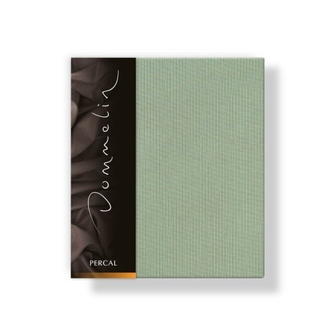 Dommelin Kussensloop Uni Percal 200TC 551 Spargroen 60x70