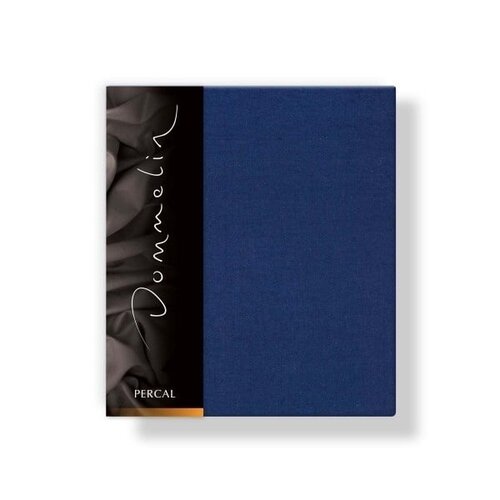 Dommelin Dommelin Kussensloop Uni Percal 200TC 524 Navy 60x70 afbeelding