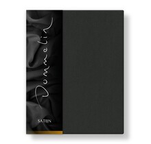 Dommelin Laken Uni Satijn 300TC 585 Donkergrijs 160x270 cm