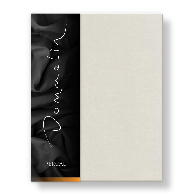 Dommelin Laken Uni Percal 200TC 526 Schelp 270x300 cm