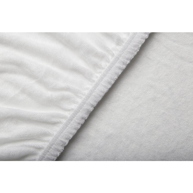 Bella Donna Clima Moltonhoeslaken Wit 120x190-130x220 Bella Donna Clima Moltonhoeslaken Wit 120x190-130x220