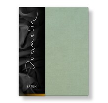 Dommelin Laken Uni Satijn 300TC 551 Spargroen 240x270 cm