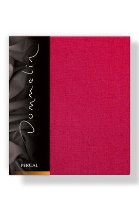 Dommelin Kussensloop Uni Percal 200TC 579 Cherry 60x70
