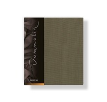 Dommelin Kussensloop Uni Percal 200TC 589 Olijf 60x70