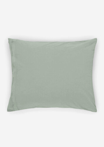 Marc O'Polo Marc O' Polo kussensloop Valka Smoke green 60x70cm afbeelding