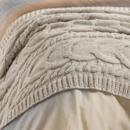 Dommelin Dommelin Plaid Maxi Wol Mix Naturel 90x150 cm