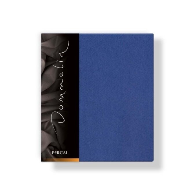 Dommelin Kussensloop Uni Percal 200TC 576 Jeansblauw 60x70