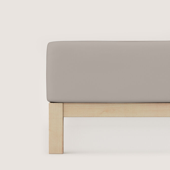 Schlafgut Pure Jersey Boxspring Hoeslaken XL - 180x200 - 200x220 496 Sand Mid