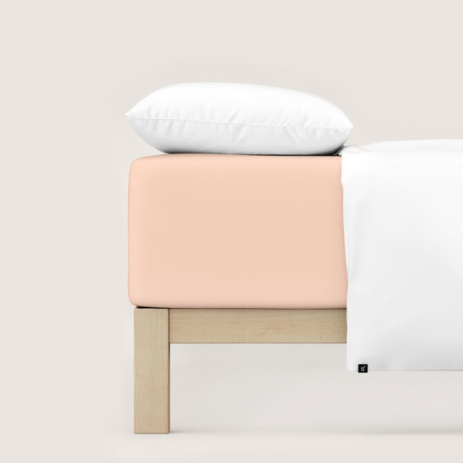 Schlafgut Pure Jersey Boxspring Hoeslaken L - 140x200 - 160x220 230 Red Light